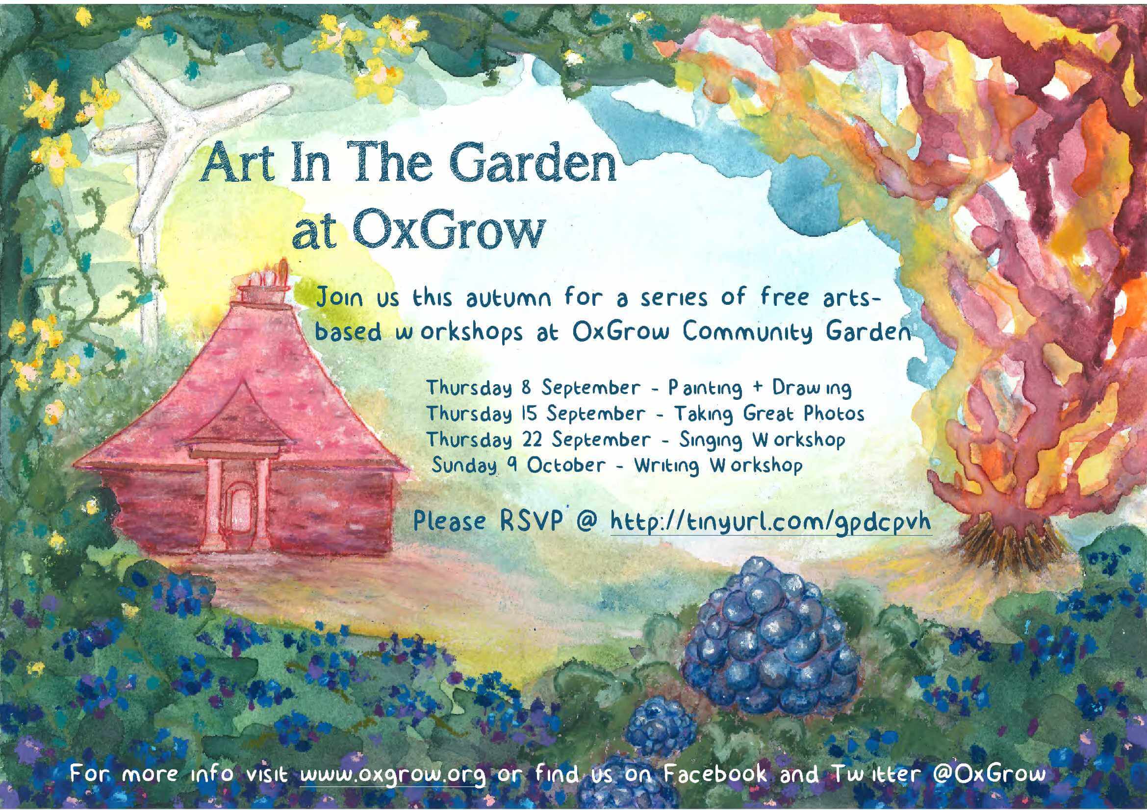 Art In The Garden flyer